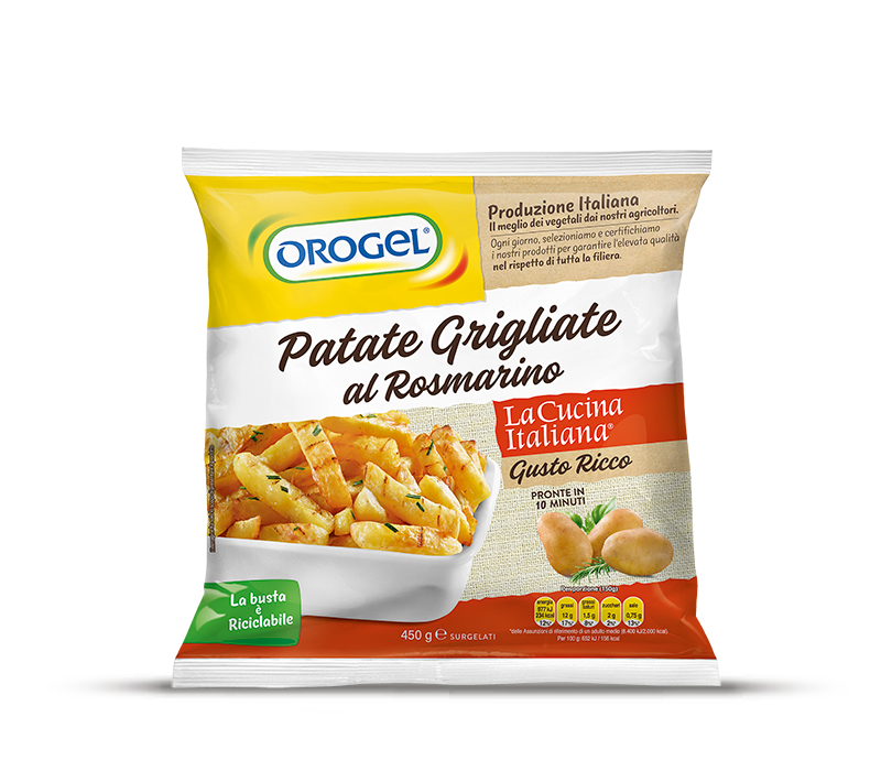 Orogel Grilled Potato With Rosemary 450g