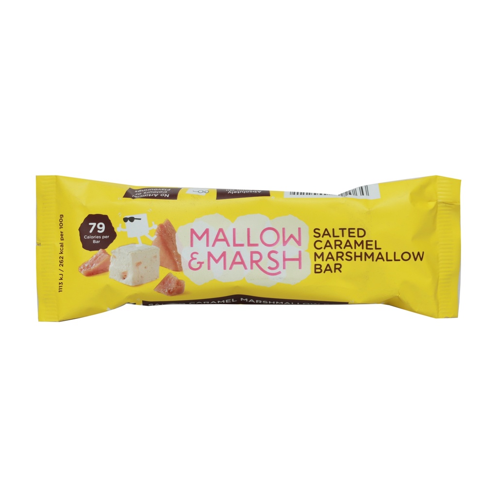 MALLOW & MARSH SALTED CARAMEL MARSHMALLOW BAR 30G