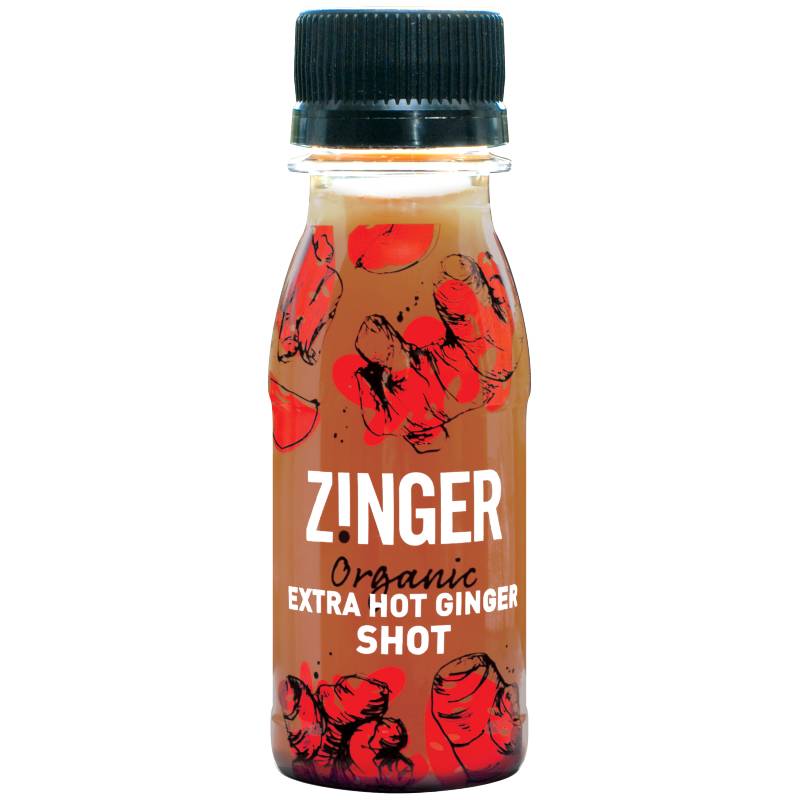 JAMES WHITE ZINGER ORGANIC EXTRA HOT GINGER SHOT 70ML