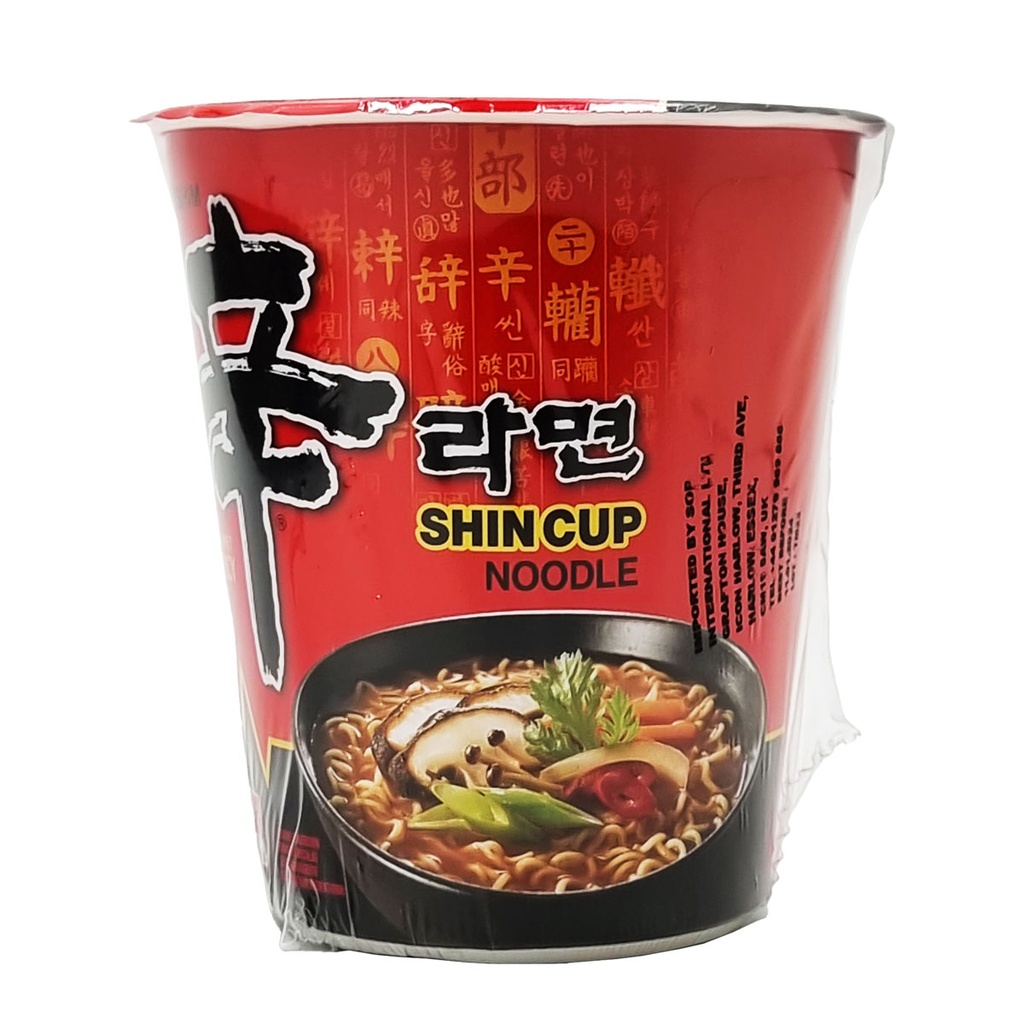 NONGSHIM SHIN NOODLE CUP (HOT & SPICY) 68G