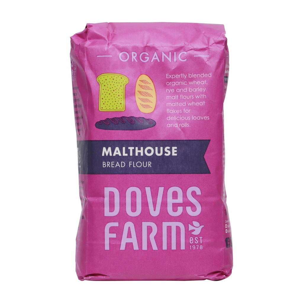 DOVES FARM ORGANIC MALTHOUSE BREAD FLOUR 1KG