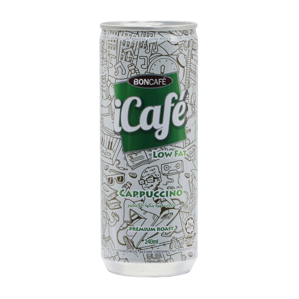 BONCAFE ICAFE CAPPUCCINO 240ML