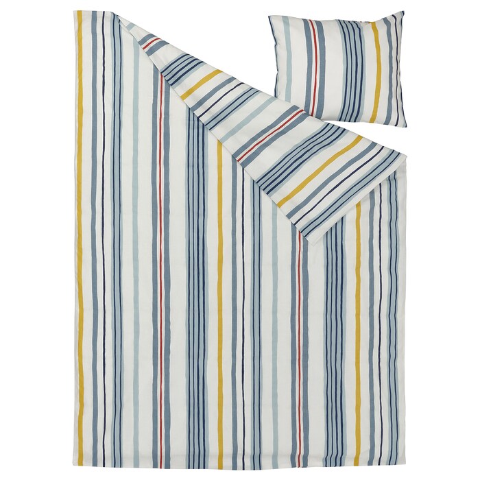 [305.080.02] Ikea Nttslanda Quilt Cover Pillowcase 150X200cm
