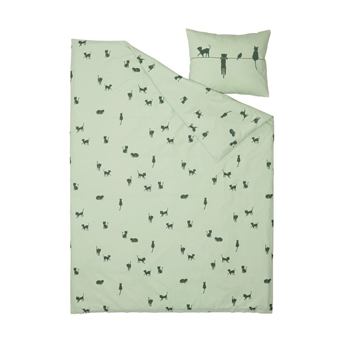 [805.043.94] Ikea Brandrom Quilt Cover Pillowcase 150X200cm