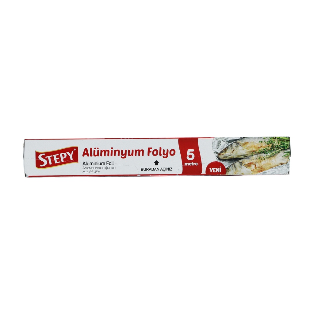 STEPY ALUMINIUM FOIL 5M