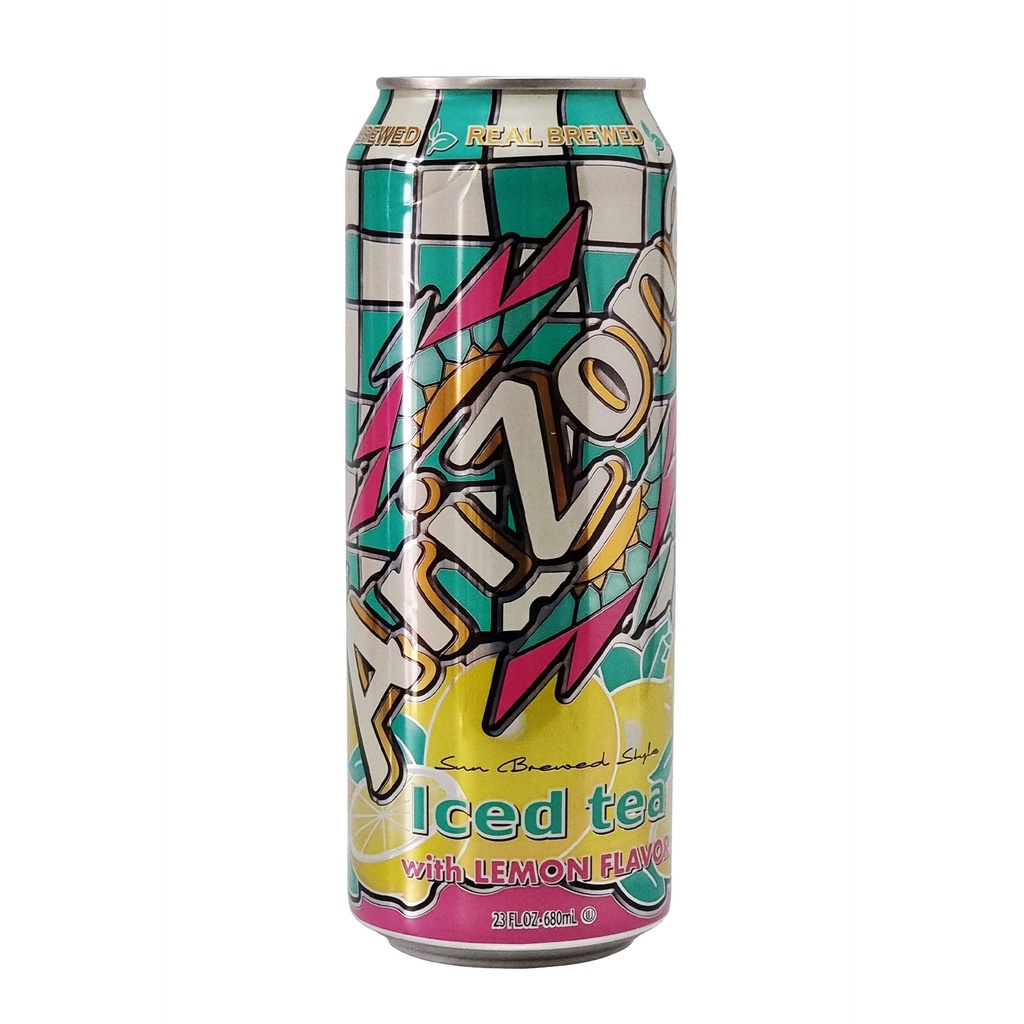 ARIZONA BEVERAGES LEMON ICED TEA 680ML