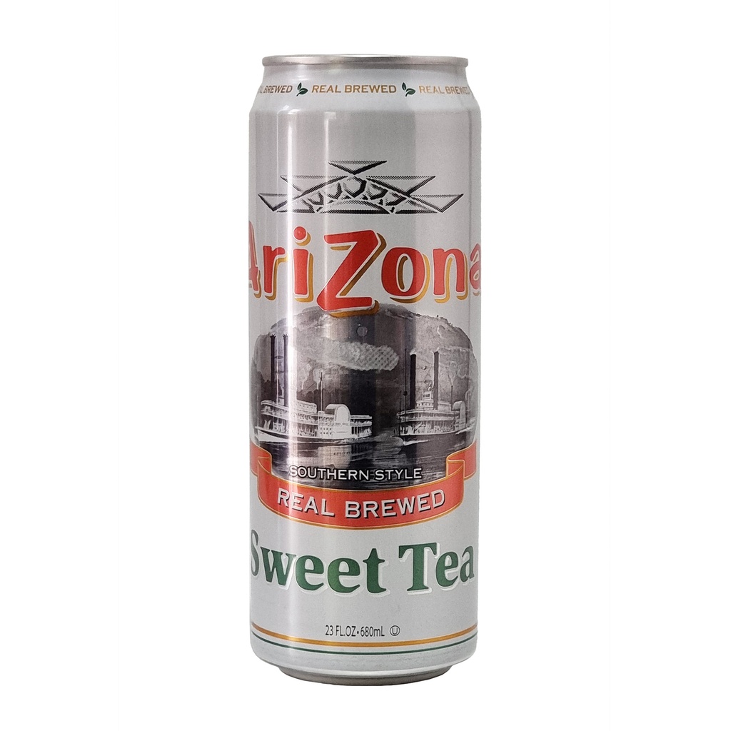ARIZONA BEVERAGES 100% NATURAL SWEET TEA 680ML