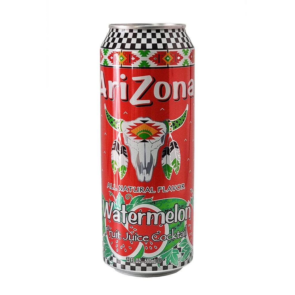 ARIZONA BEVERAGES WATERMELON FRUIT JUICE COCKTAIL 680ML