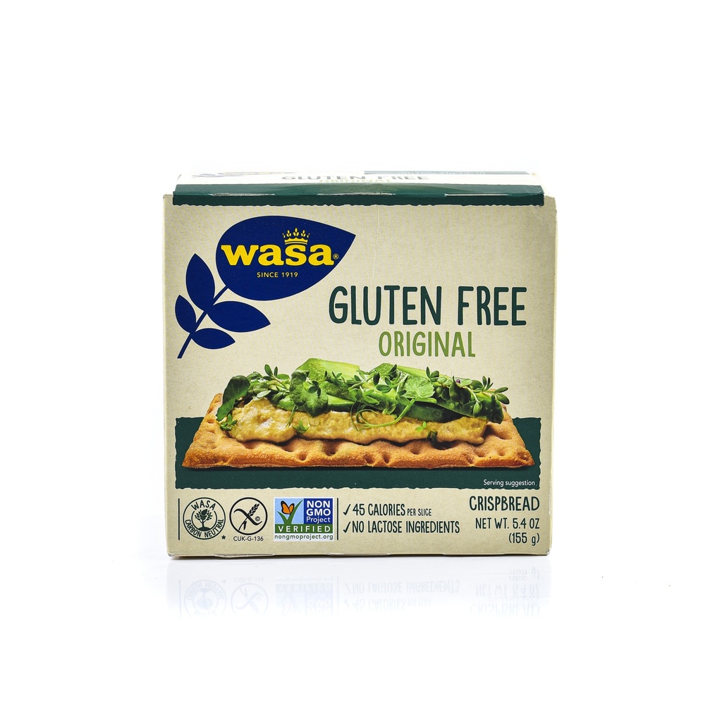 WASA GLUTEN FREE ORIGINAL CRISPBREAD 155G