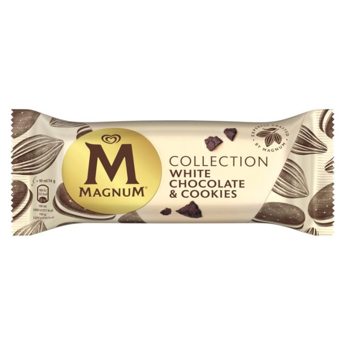 WALLS MAGNUM WHITE CHOCOLATE & COOKIES 90ML