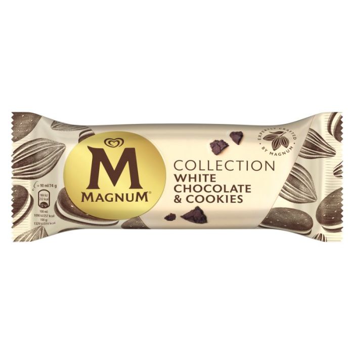 Walls Magnum White Chocolate & Cookies 90ml