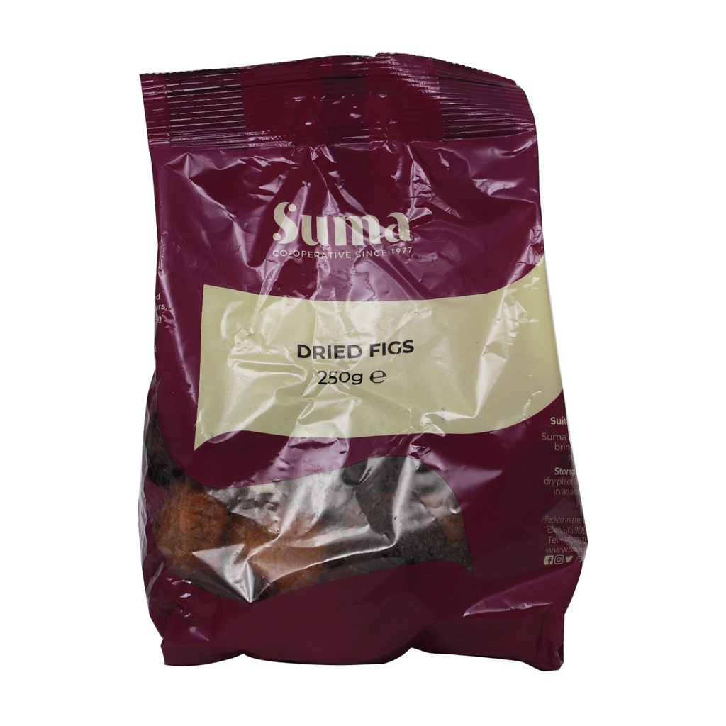 SUMA WHOLEFOODS DRIED FIGS 250G