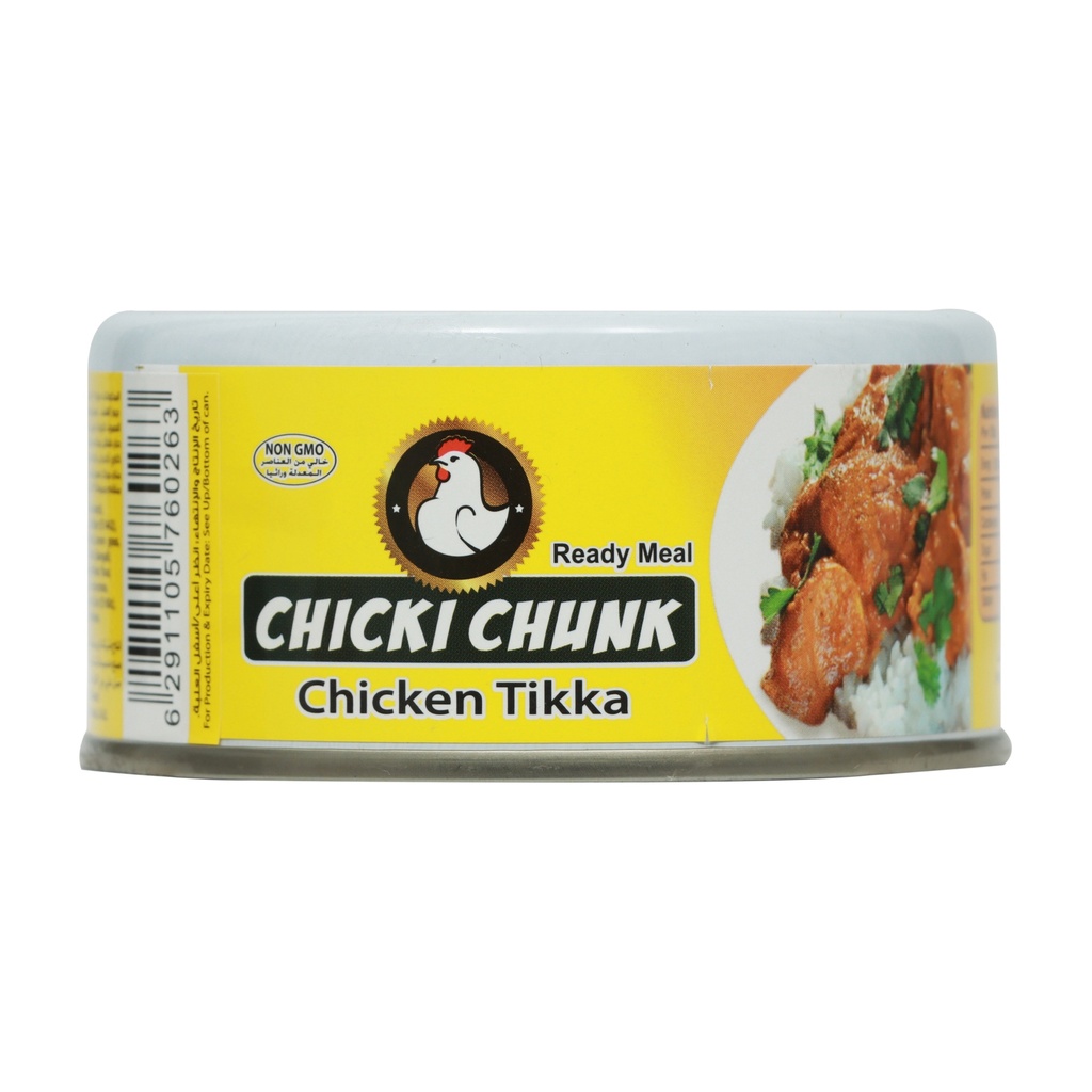 CHICKI CHUNK CHICKEN TIKKA 160G