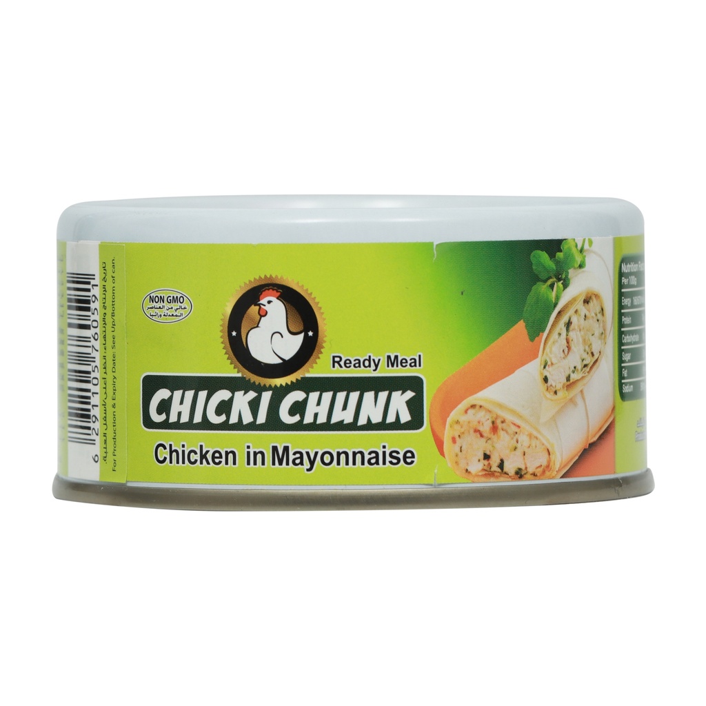 CHICKI CHUNK CHICKEN IN MAYONNAISE 160G