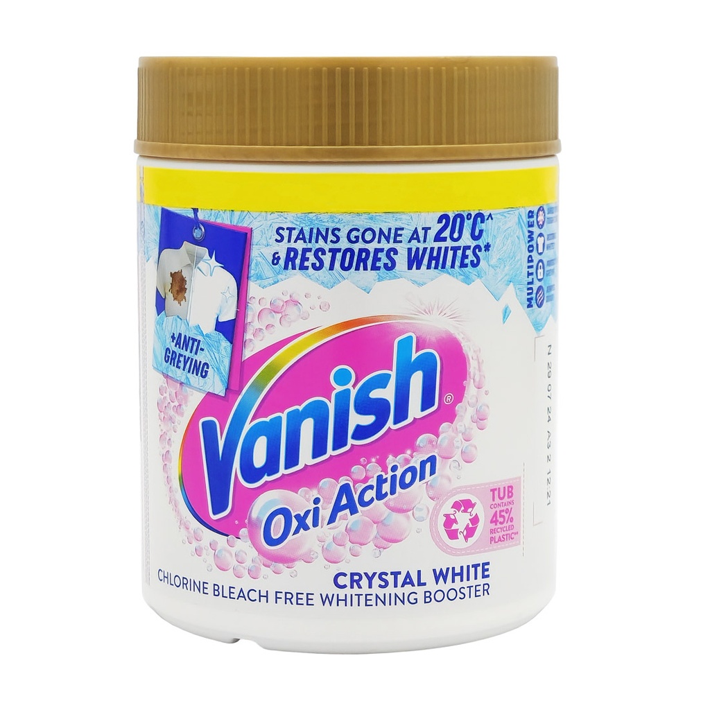 VANISH OXI ACTION CRYSTAL WHITENING BOOSTER 470G