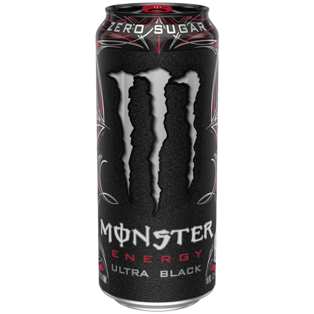 MONSTER ULTRA BLACK ZERO SUGAR 500ML | WHIM