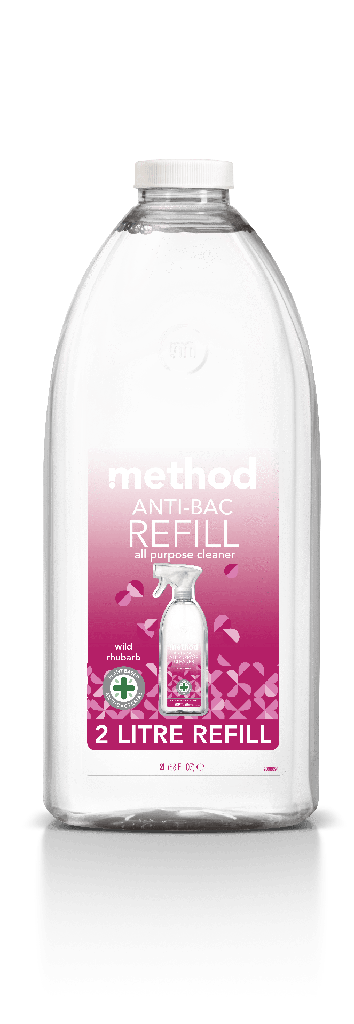 METHOD ANTI-BACTERIAL ALL PURPORSE CLEANER WILD RHUBARB  2LTR REFILL