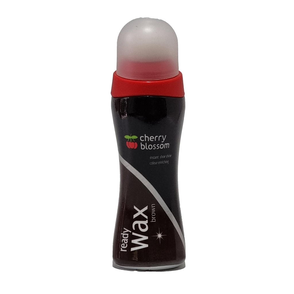 Cherry Blossom Ready Shoe Wax Brown 85ml