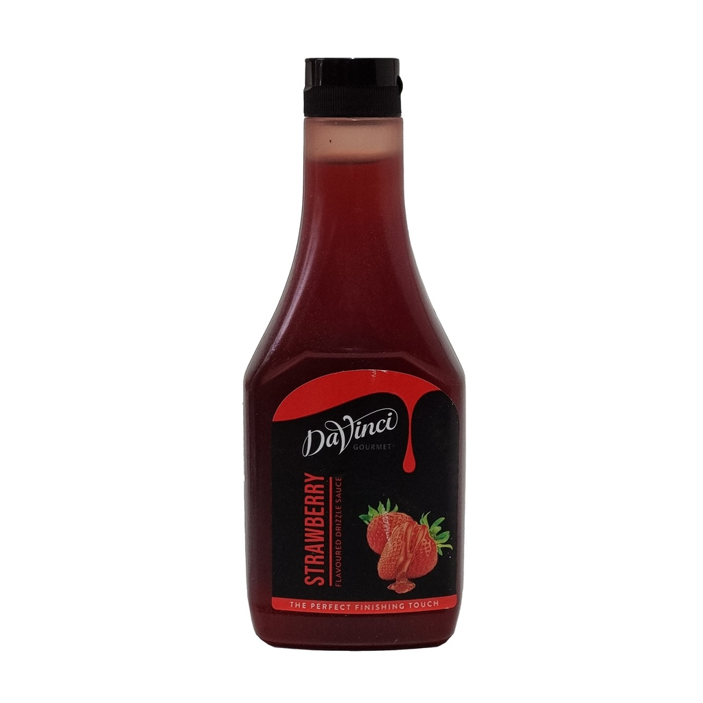 DAVINCI STRAWBERRY DRIZZLE SAUCE 500G