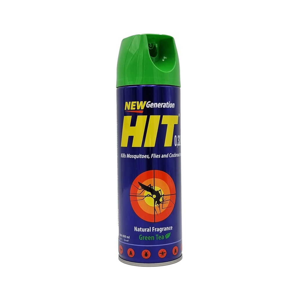 HIT INSECT KILLER 400ML GREEN TEA