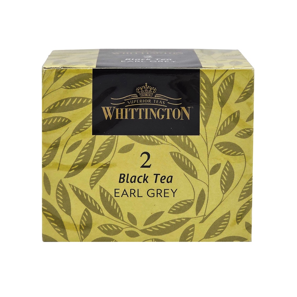 WHITTINGTON BLACK TEA EARL GREY 15'S 28.7G