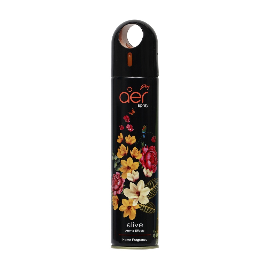 Godrej Aer Spray - Alive Aroma Effects 240ml