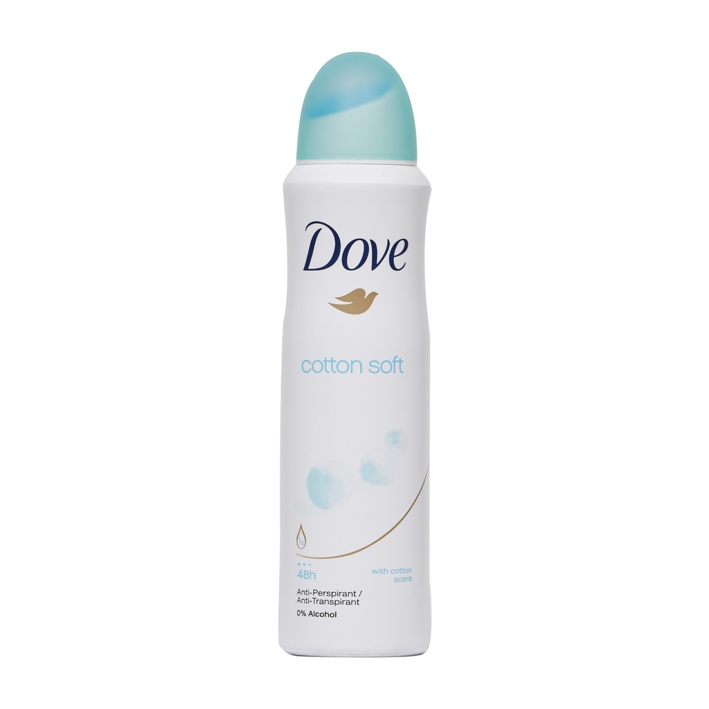 Dove Body Spray Deo - Cotton Soft 150ml