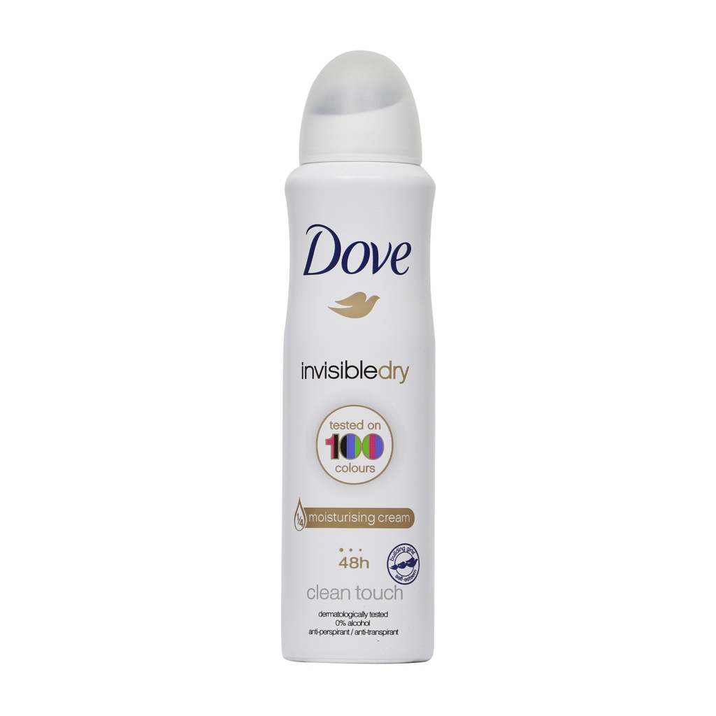 DOVE BODY SPRAY DEO - INVISIBLE DRY CLEAN TOUCH 150ML