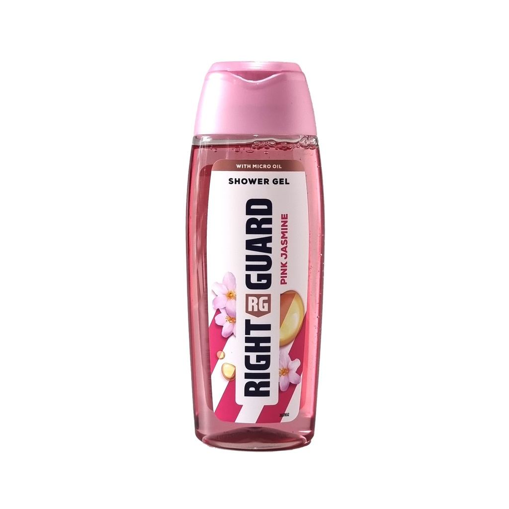 RIGHT GUARD SHOWER GEL PINK JASMINE WITH MICRO OIL 250ML