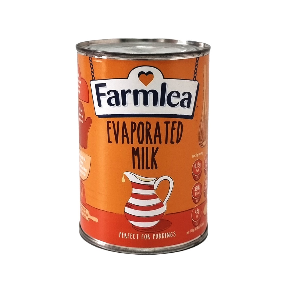 FARMLEA EVAPORATED MILK 410G