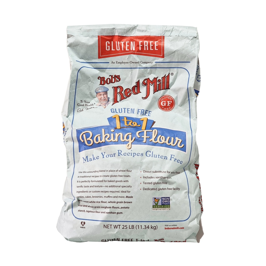 BOB'S RED MILL GLUTEN FREE 1 TO 1 BAKING FLOUR 11.34KG