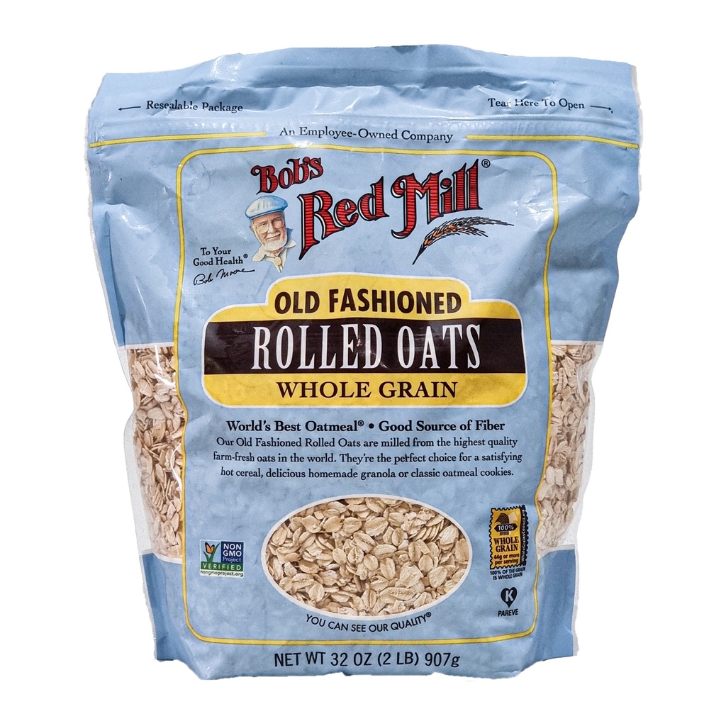 BOB'S RED MILL OLD FASHIONED ROLLED OATS 907G