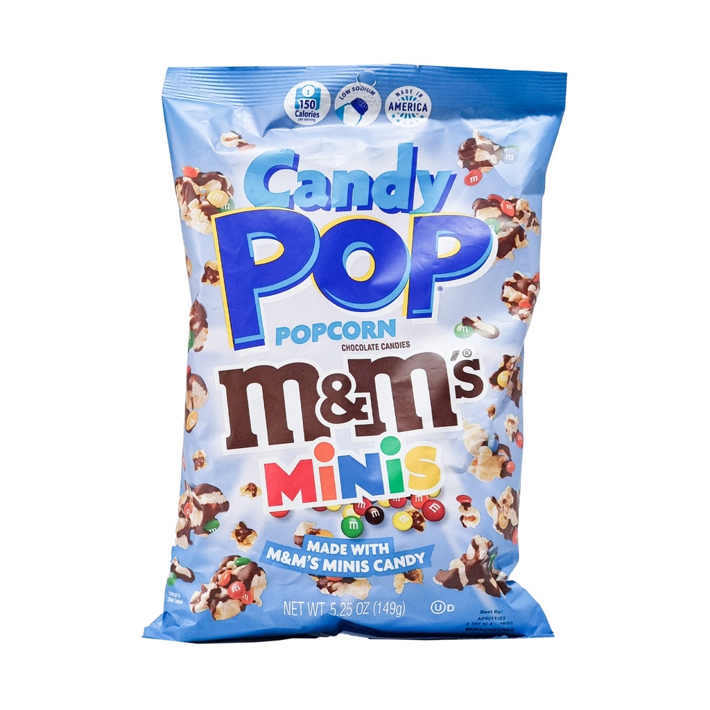 CANDY POP POPCORN M&M 149G