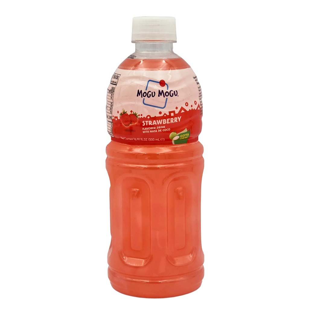 MOGU MOGU 500ML STRAWBERRY