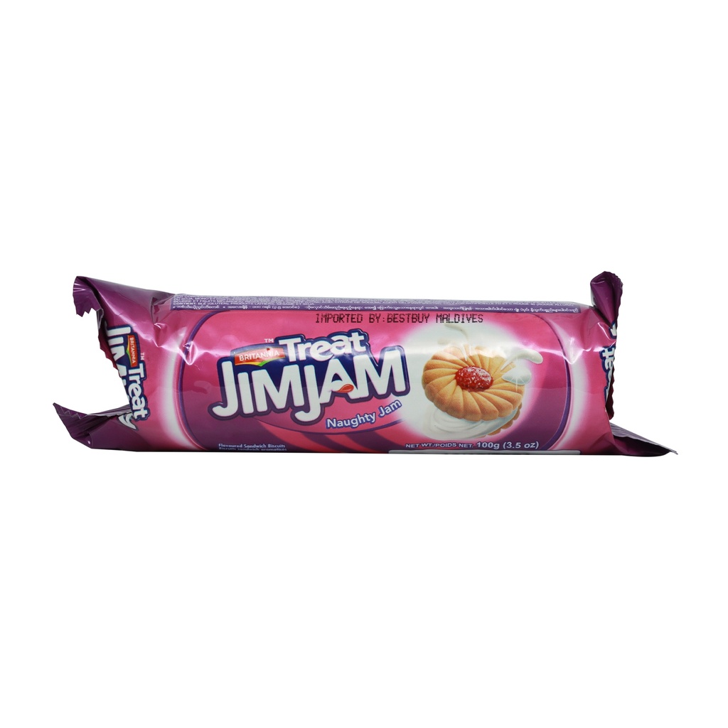 BRITANNIA TREAT JIMJAM NAUGHTY JAM 100G