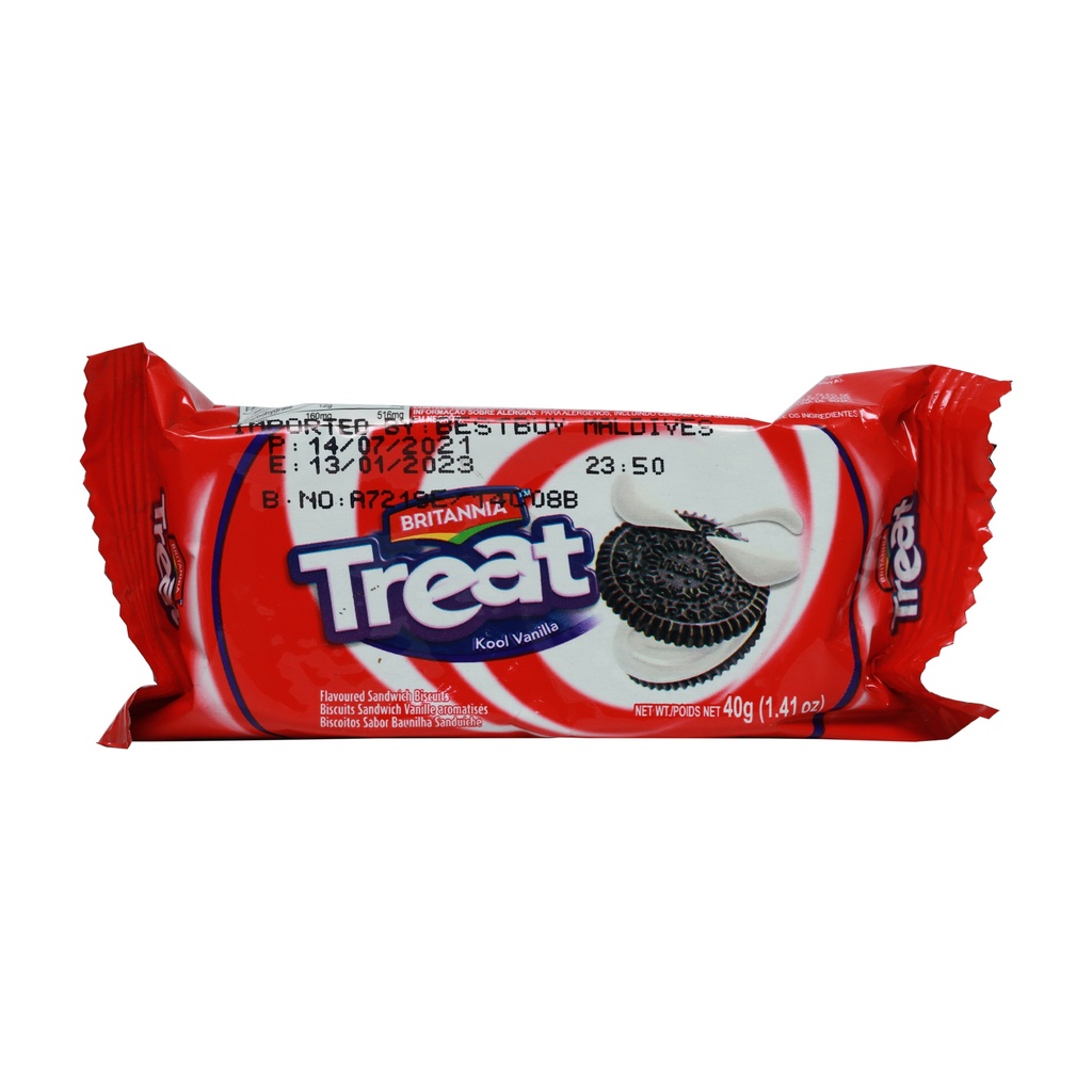 Britannia Treat Kool Vanilla 40g