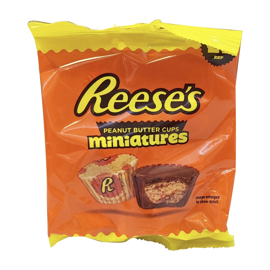 REESES MINIATURES PEANUT BUTTER CUPS POUCH 70G