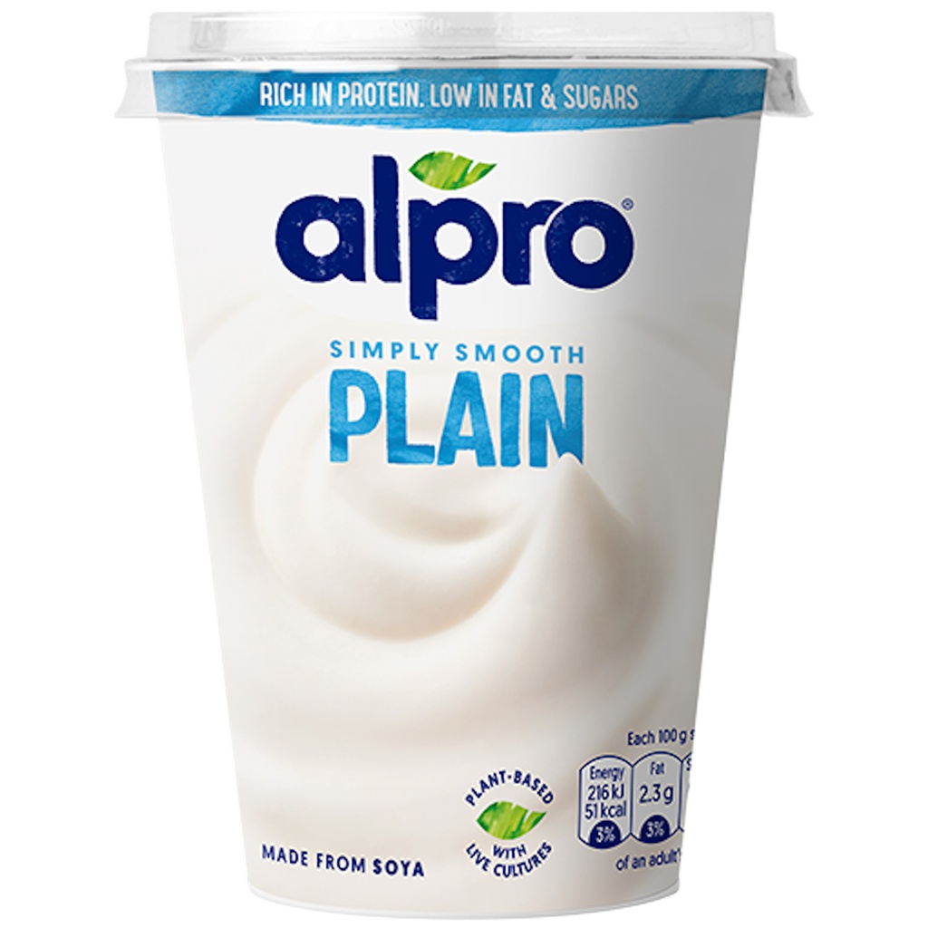 ALPRO PLAIN YOGURT ALTERNATIVE 500G