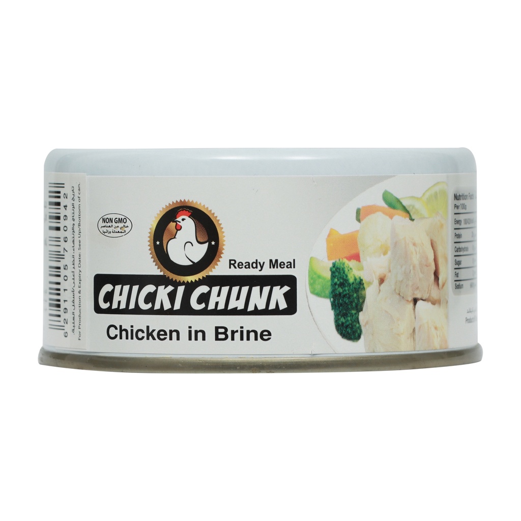 CHICKI CHUNK CHICKEN IN BRINE 160G