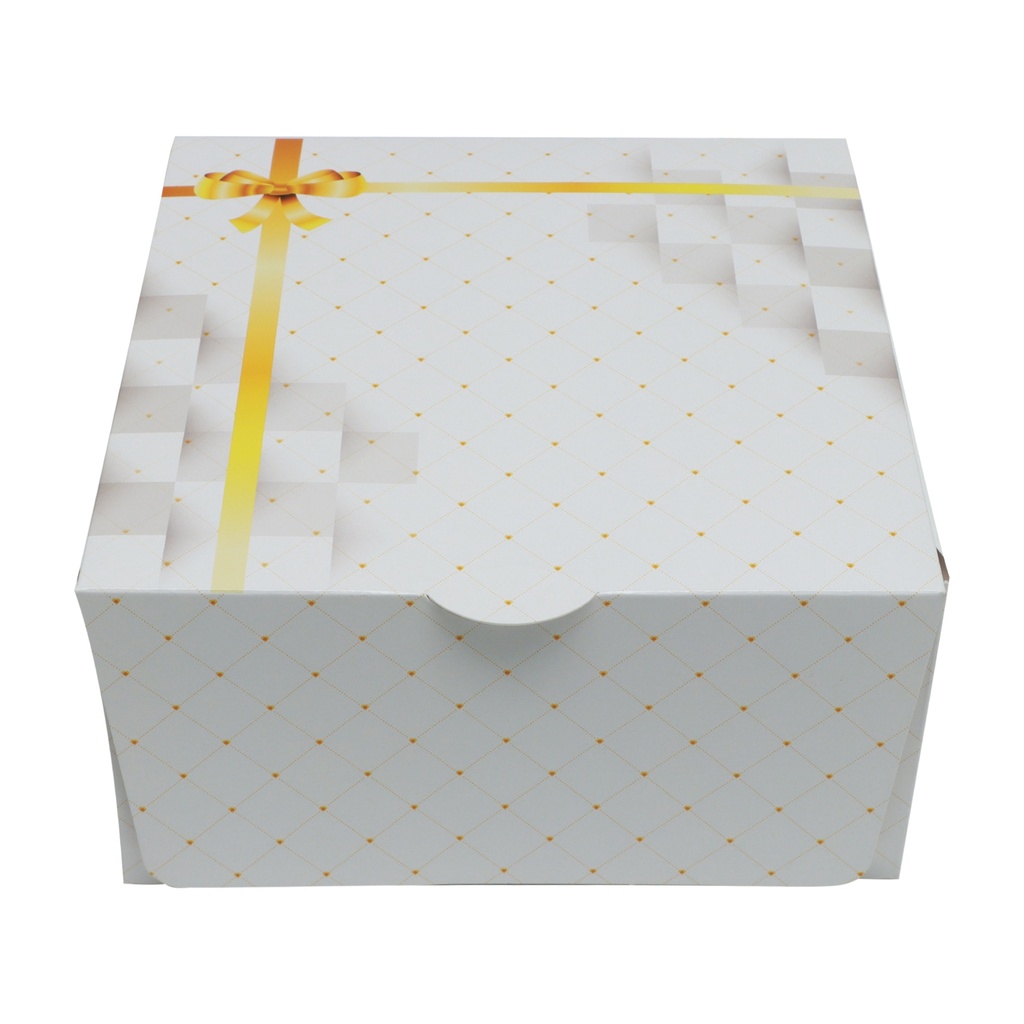 Hotpack Printed Cake Box 20cm X 20cm