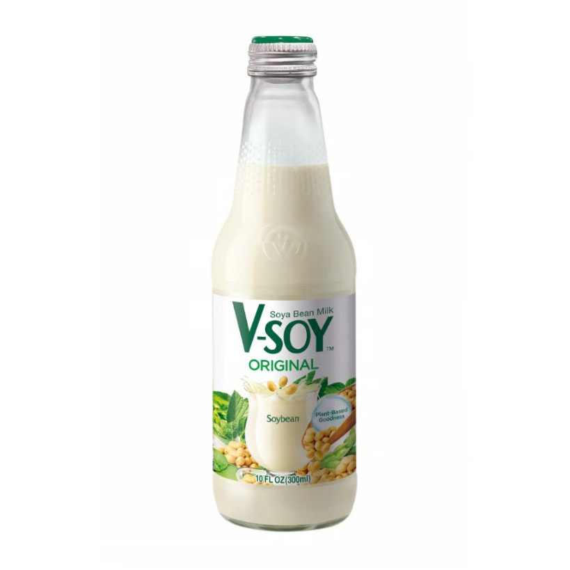 V-SOY ORIGINAL SOYA BEAN MILK BOTTLE 300ML