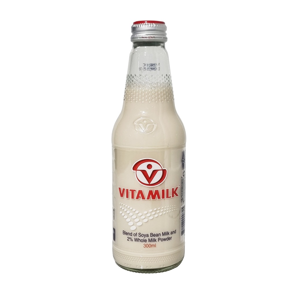 VITAMILK SOYA BEAN MILK BOTTLE 300ML