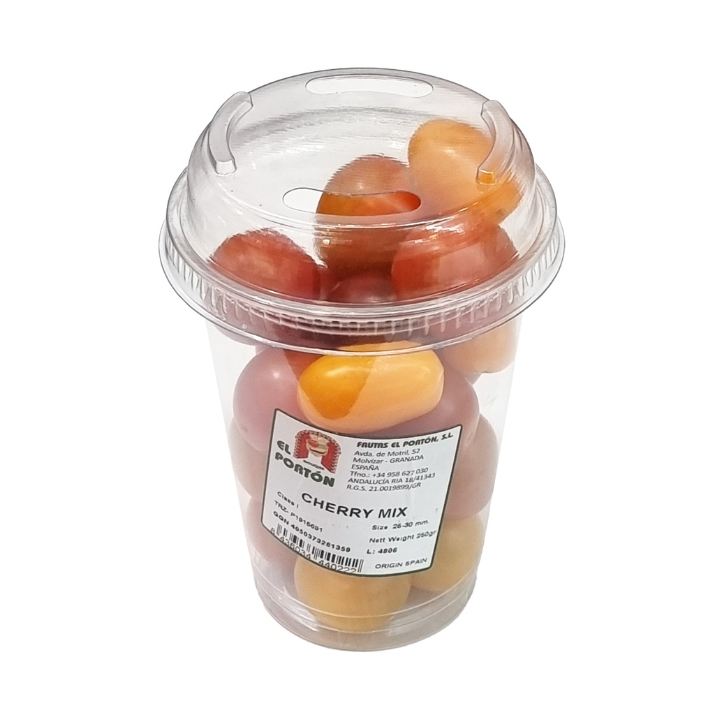 CHERRY TOMATOES MIX 250G SPAIN