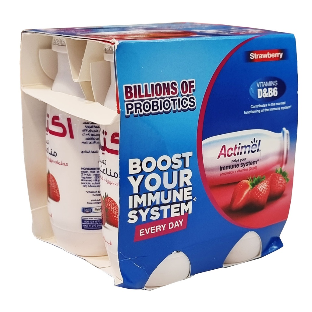 ACTIMEL STRAWBERRY 93ML