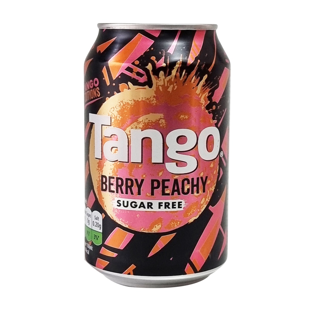 Tango Sugar Free Berry Peachy 330ml