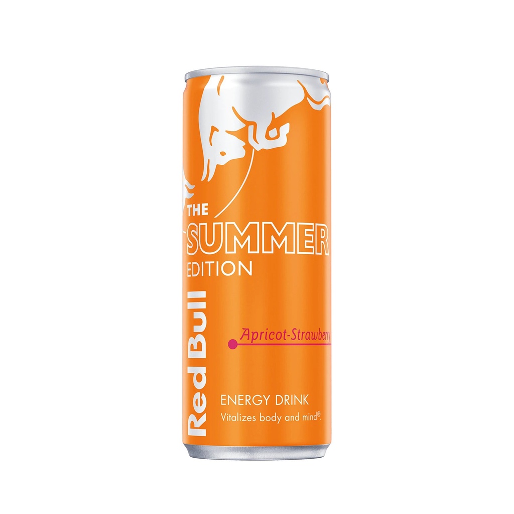 RED BULL ENERGY APRICOT & STRAWBERRY (CAN) 250ML