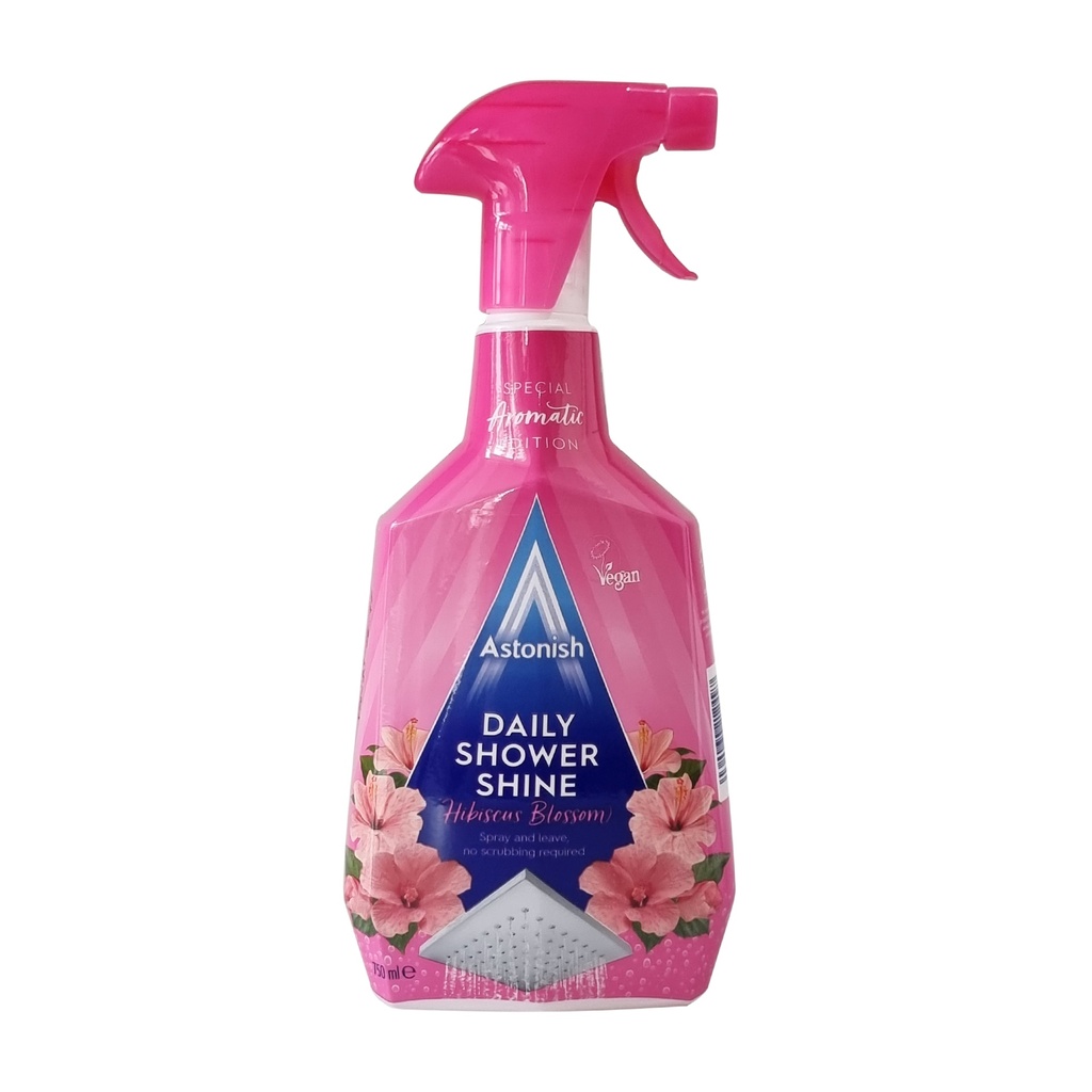 ASTONISH DAILY SHOWER CLEANER HIBISCUS BLOSSOM 750ML