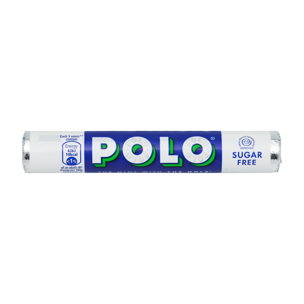POLO SUGAR FREE MINT ROLL 33.4G