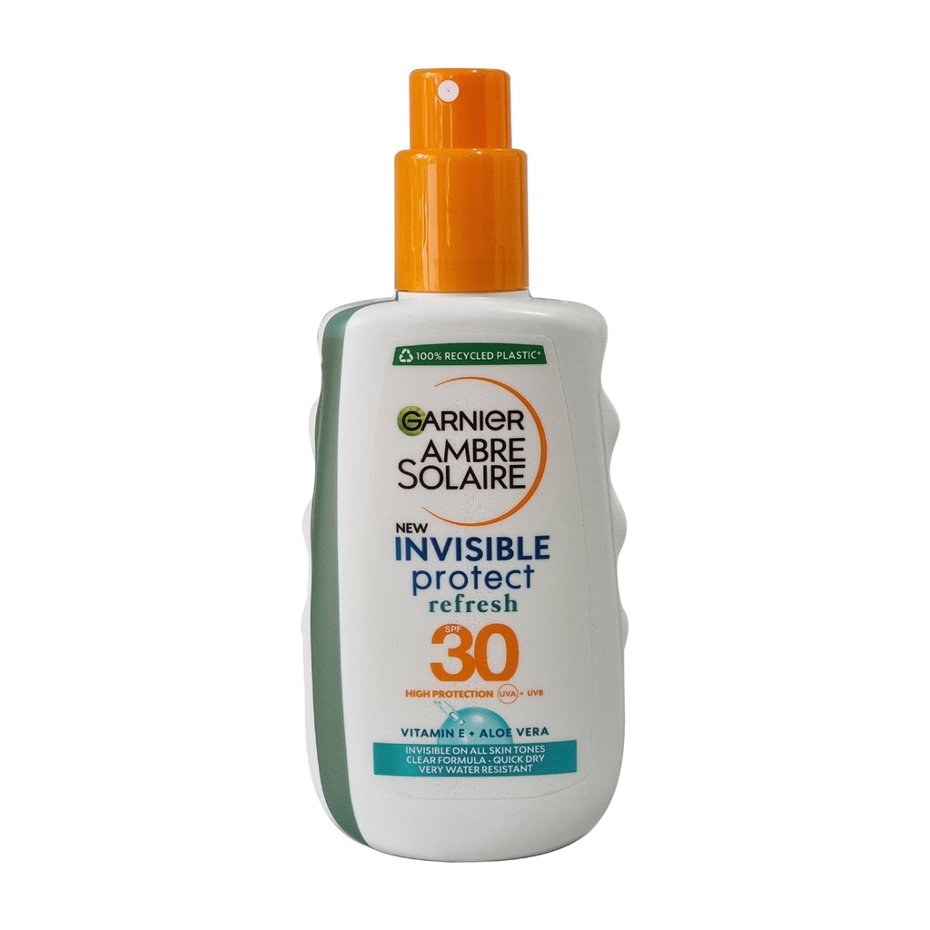 GARNIER AMBRE SOLAIRE SUN LOTION INVISIBLE PROTECT SPF30 200ML