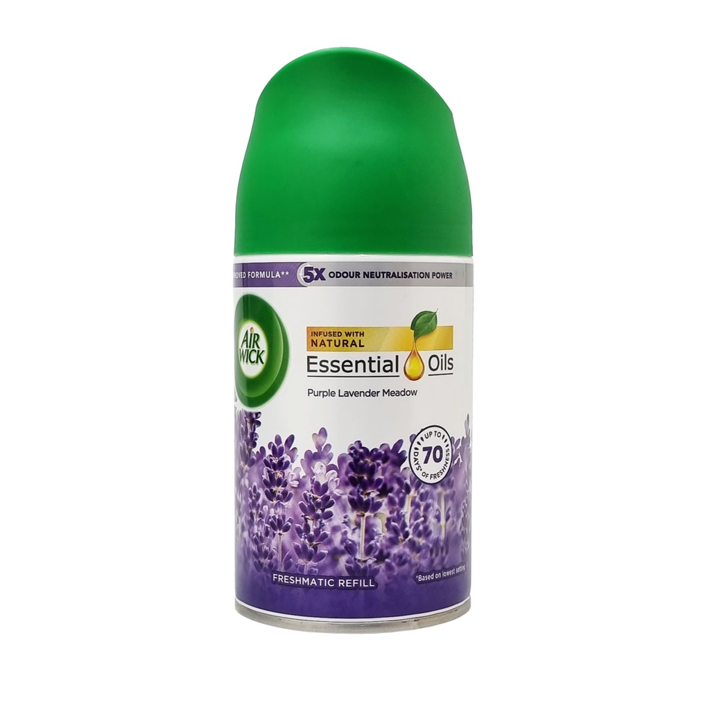 AIRWICK PURE LAVENDER MEADOW FRESHMATIC REFILL 250ML